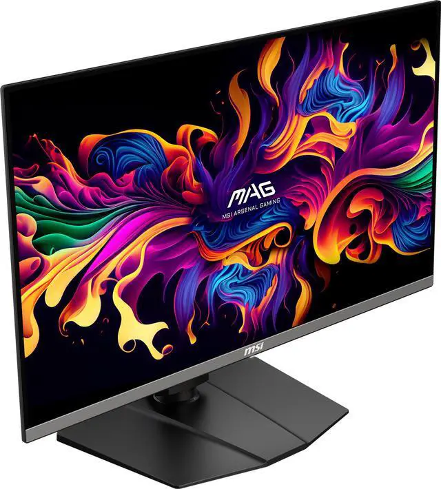 Alt view image 5 of 19 - MSI MAG 272UP QD-OLED X24 26.5" QD-OLED UHD 240Hz Gaming Monitor – 4K, 0.03ms, NVIDIA G-SYNC Compatible, DisplayHDR True Black 400, HDMI 2.1, Type-C, Height Adjustable Stand