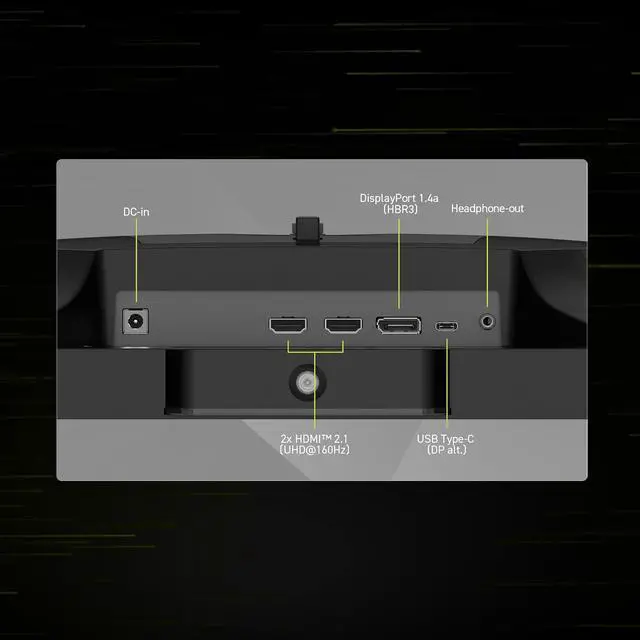 Alt view image 11 of 20 - MSI MAG 274UPDF E16M 27" 4K UHD Mini-LED Gaming Monitor 3840x2160 160Hz 0.5ms HDR1000 Dual Mode 1080p 320Hz FreeSync Premium G-SYNC Compatible Quantum Dot Type-C 15W PD HDMI 2.1 VESA Adjustable