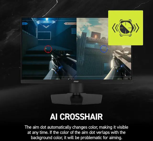 Alt view image 11 of 20 - MSI MAG 274QPF E20 27" WQHD Rapid IPS Gaming Monitor 2560x1440 200Hz 0.5ms HDR400 FreeSync Premium Type-C 15W PD HDMI 2.0b DisplayPort Height Adjustable VESA Mount Anti-Glare