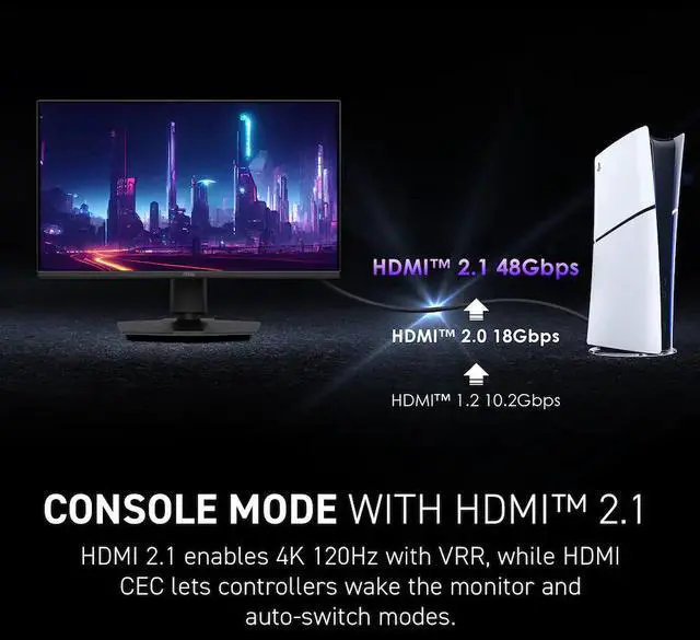 Alt view image 6 of 16 - MSI 27 inch QHD 2K 1440P 300Hz Rapid VA AMD FreeSync (Adaptive Sync) Mini LED Gaming Computer Monitor with Height Adjustable, Swivel, Pivot & Tilt Stand MAG 275QPF X30