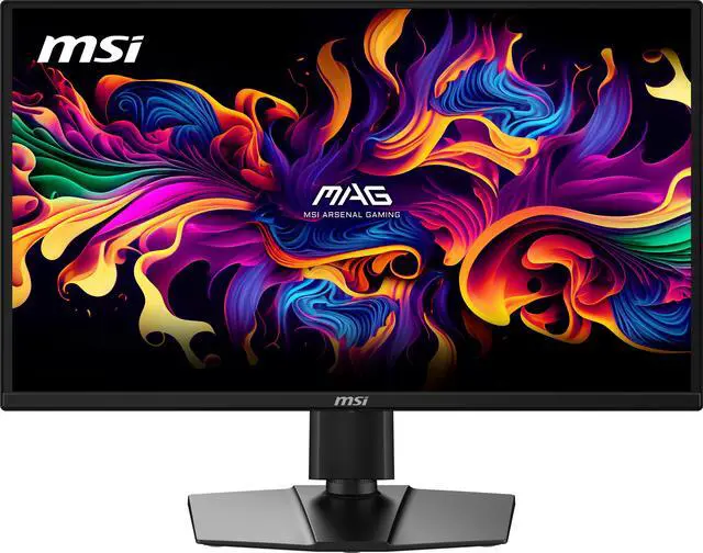 Alt view image 2 of 17 - MSI MAG 272QP QD-OLED X24 27" 16:9, 240Hz Gaming Monitor, 0.3ms, 2560 x 1440 (WQHD), 1x DP (1.4a), 2xHDMI (2.1), HDR ready, G-SYNC Compatible & FreeSync Premium