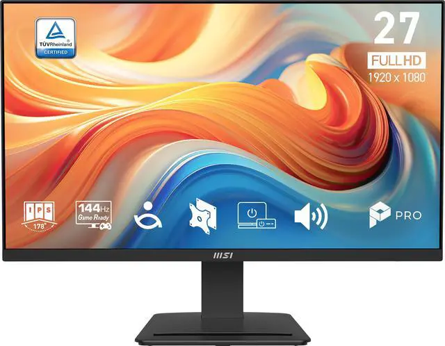 Main image of MSI 27 inch Full HD 144Hz IPS 1ms Built-in Speakers FHD Computer Monitor for both work and gaming PRO MP273 E14A