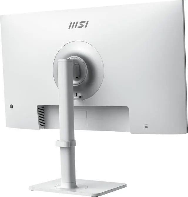 Alt view image 10 of 16 - MSI 27 inch QHD 2K 1440P 144Hz AMD FreeSync HDR Ready USB-C Built-in Speakers White Computer Monitor with Height Adjustable, Pivot, Swivel & Tilt Stand PRO MAX 271QPHW E14