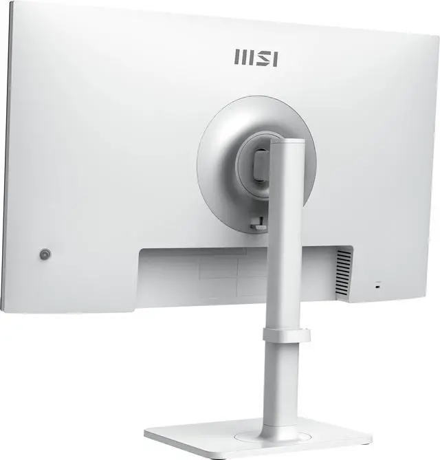 Alt view image 11 of 16 - MSI 27 inch QHD 2K 1440P 144Hz AMD FreeSync HDR Ready USB-C Built-in Speakers White Computer Monitor with Height Adjustable, Pivot, Swivel & Tilt Stand PRO MAX 271QPHW E14