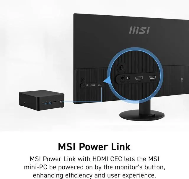 Alt view image 9 of 10 - MSI 27 inch Full HD 100Hz IPS Adaptive Sync 1ms Computer Monitor for both work & casual gaming PRO MP272LE