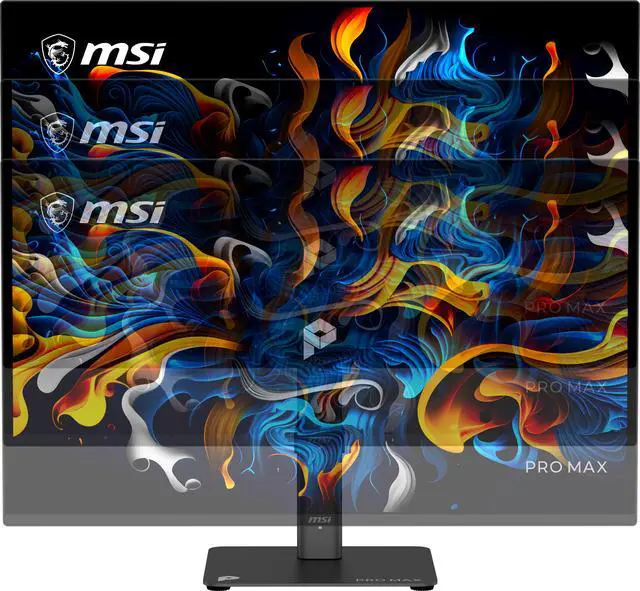 Alt view image 7 of 15 - MSI 27" (26.5" viewable) UHD 4K 120Hz AMD FreeSync Premium Pro (Adaptive Sync) 0.03ms USB-C PIP PBP OLED Computer Monitor with Height Adjustable, Swivel, Pivot & Tilt Stand PRO MAX 271UPX12G