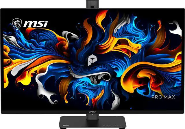 Alt view image 6 of 15 - MSI 27" (26.5" viewable) UHD 4K 120Hz AMD FreeSync Premium Pro (Adaptive Sync) 0.03ms USB-C PIP PBP OLED Computer Monitor with Height Adjustable, Swivel, Pivot & Tilt Stand PRO MAX 271UPX12G