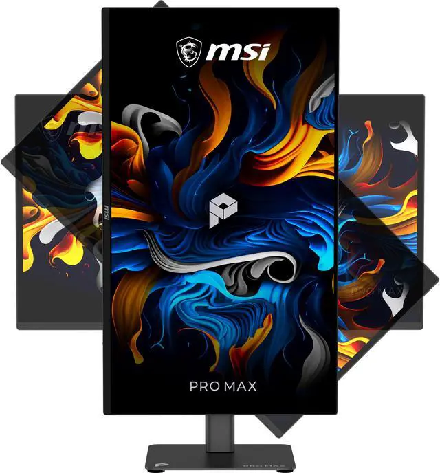 Alt view image 4 of 15 - MSI 27" (26.5" viewable) UHD 4K 120Hz AMD FreeSync Premium Pro (Adaptive Sync) 0.03ms USB-C PIP PBP OLED Computer Monitor with Height Adjustable, Swivel, Pivot & Tilt Stand PRO MAX 271UPX12G
