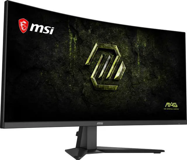 Alt view image 2 of 11 - MSI 34" 200Hz VA UWQHD Gaming Monitor Adaptive Sync MAG 346CQDF E20