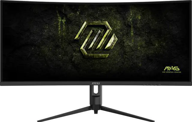 Alt view image 10 of 18 - MSI 34" 200Hz Rapid VA UWQHD Gaming Monitor FreeSync Premium (AMD Adaptive Sync) Adobe RGB 88% / DCI-P3 90% / sRGB 110% MAG 342CQRF E20