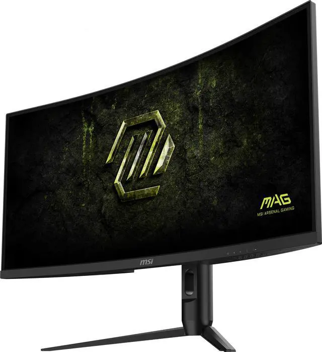 Alt view image 3 of 18 - MSI 34" 200Hz Rapid VA UWQHD Gaming Monitor FreeSync Premium (AMD Adaptive Sync) Adobe RGB 88% / DCI-P3 90% / sRGB 110% MAG 342CQRF E20