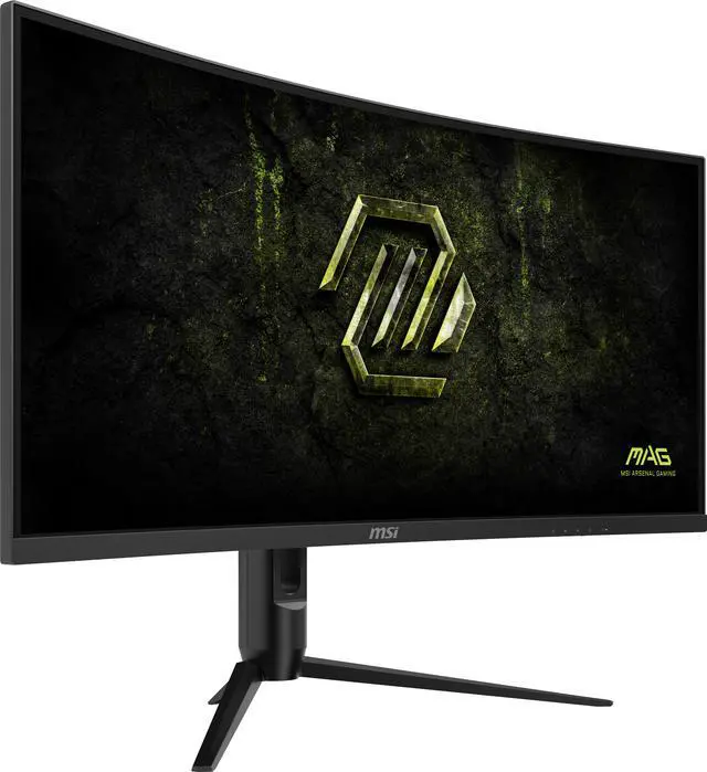 Alt view image 2 of 18 - MSI 34" 200Hz Rapid VA UWQHD Gaming Monitor FreeSync Premium (AMD Adaptive Sync) Adobe RGB 88% / DCI-P3 90% / sRGB 110% MAG 342CQRF E20