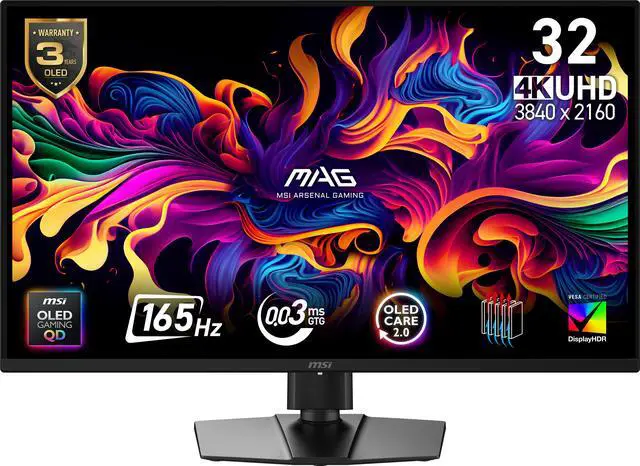ディスプレイ・モニター本体 MSI MAG 322UP QD-OLED E16 31.5 inches/4K MSI 31.5