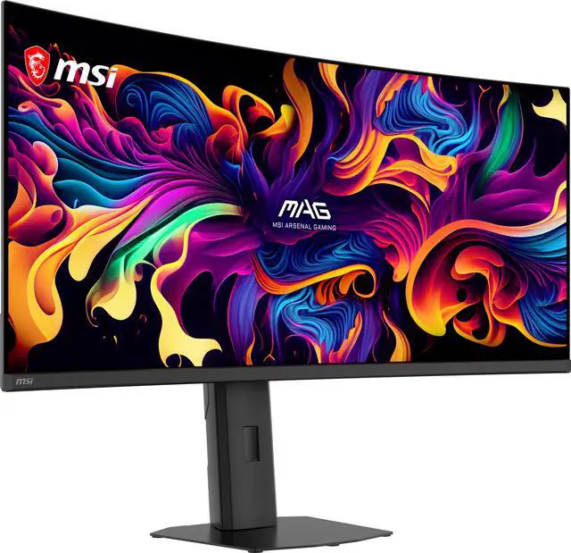 Alt view image 5 of 20 - MSI 34" 280Hz QD-OLED UWQHD Gaming Monitor FreeSync Premium Pro & G-Sync Compatible Adobe RGB 97% / DCI-P3 99% / sRGB 136% MAG 341CQP QD-OLED X28