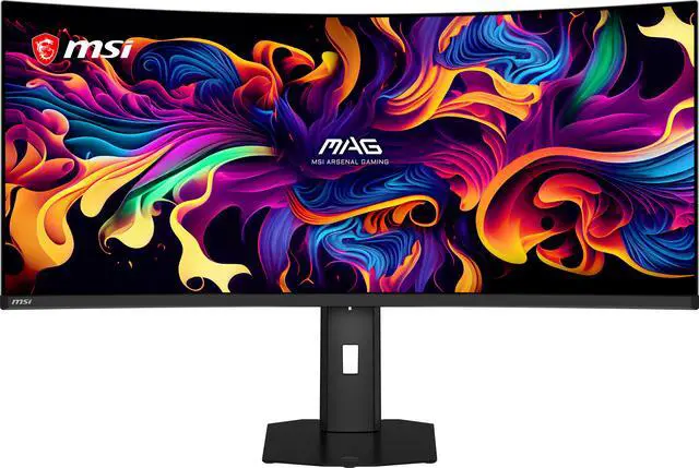 Alt view image 19 of 20 - MSI 34" 280Hz QD-OLED UWQHD Gaming Monitor FreeSync Premium Pro & G-Sync Compatible Adobe RGB 97% / DCI-P3 99% / sRGB 136% MAG 341CQP QD-OLED X28