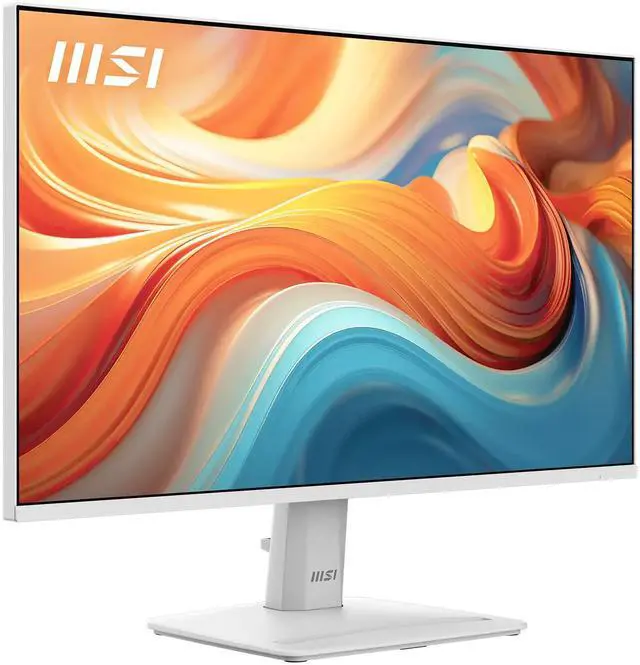 Alt view image 2 of 7 - MSI PRO MP251W E14A 25" IPS FHD Monitor - 144Hz, Adaptive-Sync, HDR Ready, VESA Mountable, Tilt, 4-side slim bezel ,1ms - White