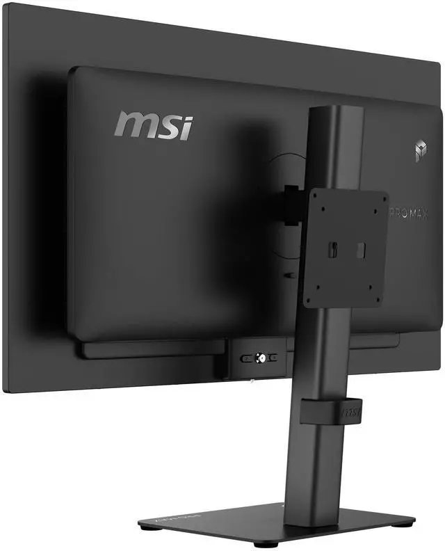Alt view image 9 of 20 - MSI PRO MAX 271QPX14G 27" 2560 x 1440 (QHD) QD OLED Monitor, 144Hz, DisplayHDR, AMD Free Sync/G-SYNC Compatible, HDMI, Display Port, USB-C (15W Power Delivery), Delta E< 2, PANTONE Validated, Height Adjustable Stand, Speaker, Black
