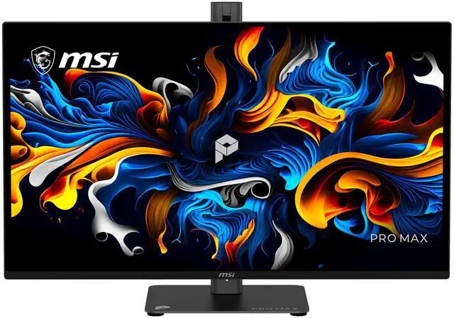 Alt view image 20 of 20 - MSI PRO MAX 271QPX14G 27" 2560 x 1440 (QHD) QD OLED Monitor, 144Hz, DisplayHDR, AMD Free Sync/G-SYNC Compatible, HDMI, Display Port, USB-C (15W Power Delivery), Delta E< 2, PANTONE Validated, Height Adjustable Stand, Speaker, Black