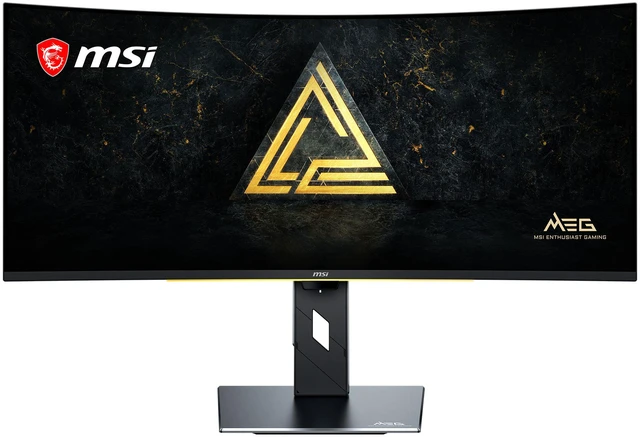 Alt view image 2 of 16 - MSI MEG X 34" 360Hz QD-OLED UWQHD Gaming Monitor FreeSync Premium Pro & G-Sync Compatible