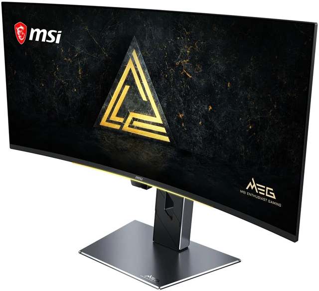 Alt view image 3 of 16 - MSI MEG X 34" 360Hz QD-OLED UWQHD Gaming Monitor FreeSync Premium Pro & G-Sync Compatible