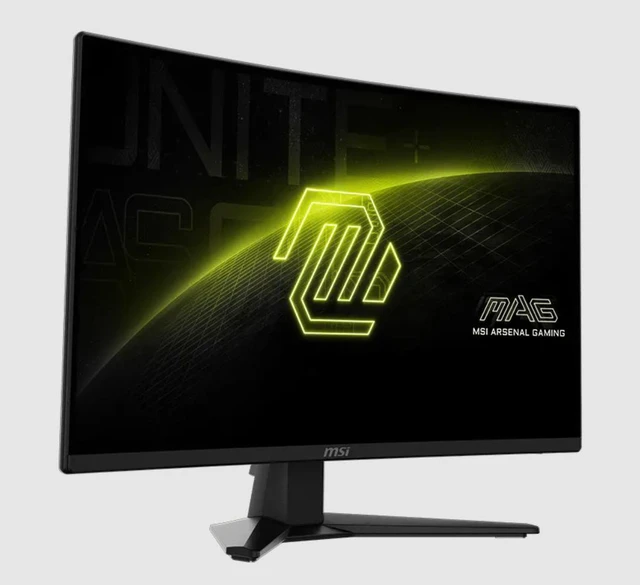 Alt view image 2 of 3 - MSI 27" Curved 180Hz Rapid VA Gaming Monitor Adaptive Sync Adobe RGB 89% / DCI-P3 93% / sRGB 128% (MAG 274CQFB E18)