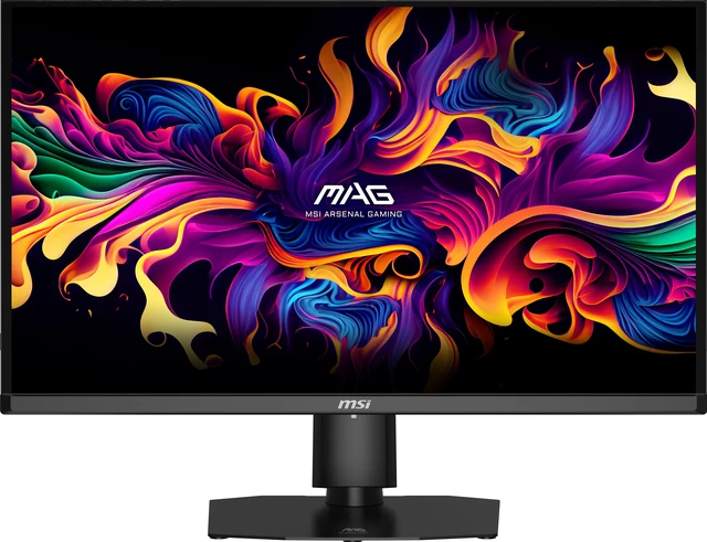 Alt view image 4 of 20 - MSI 26.5" 320Hz QD-OLED Gaming Monitor FreeSync Premium Pro & G-Sync Compatible Adobe RGB 98% / DCI-P3 99.7% / sRGB 143.73% (CIE1976 Standard) MAG OLED 271QP X32