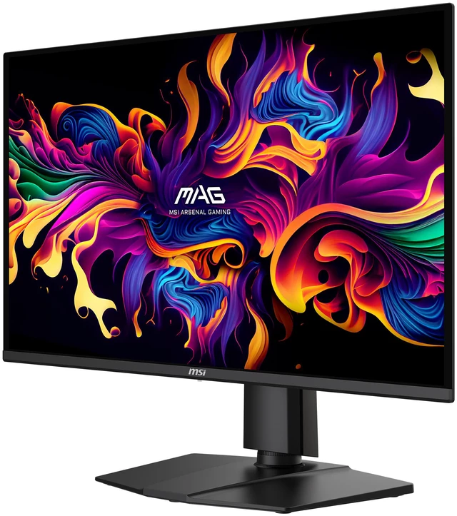 Alt view image 2 of 15 - MSI 27 inch QHD 2K 1440P 240Hz AMD FreeSync Premium Pro & G-Sync Compatible 0.03ms OLED Gaming Monitor with Height Adjustable, Pivot, Swivel & Tilt stand (MAG 274QP QD-OLED X24)