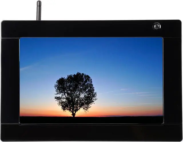 Alt view image 2 of 6 - IAdea XDS-1060 10" All-in-One Signboard w/ Interactive Buttons and Motion Sensor