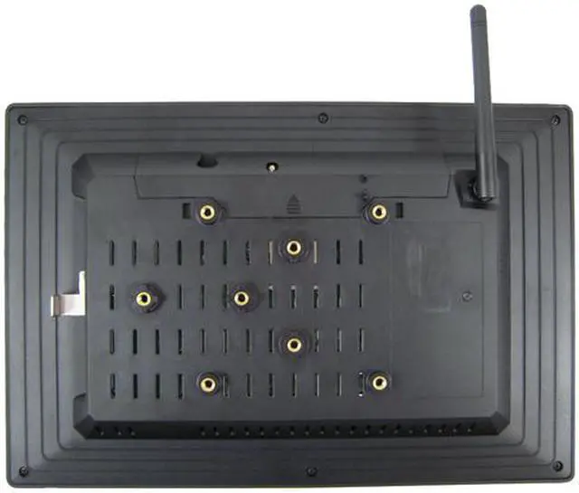 Alt view image 2 of 5 - IAdea XDS-1062 10-inch All-in-One Multi-touch POE Signboard w/ Customizable Bezel and Motion Sensor