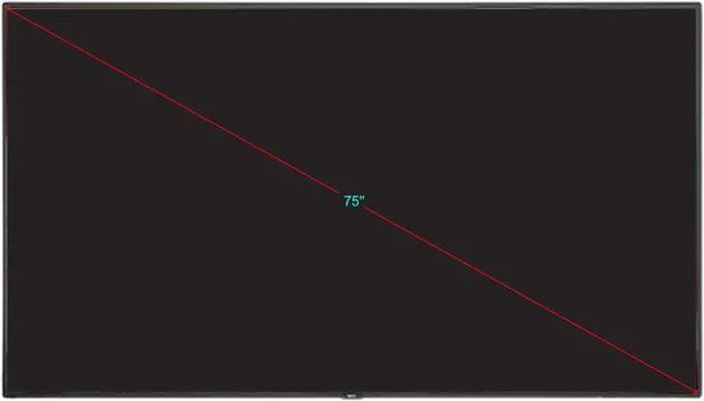 Alt view image 2 of 11 - NEC C751Q 75" Slim 4K Ultra HD LED Commercial LCD Display