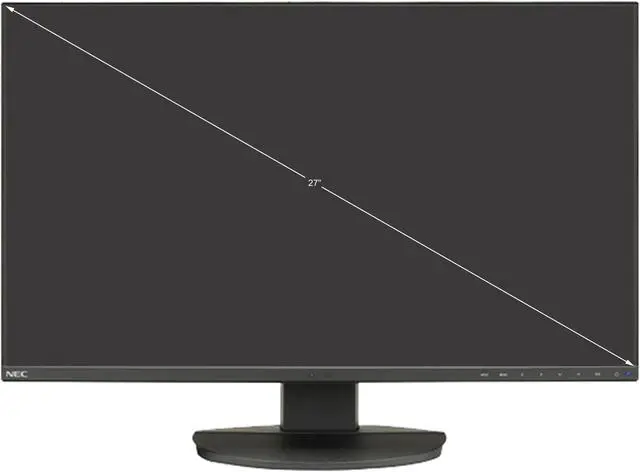 Alt view image 2 of 10 - NEC Display MultiSync EA271F-BK-SV 27" WLED LCD Monitor - 16:9 - 6 ms