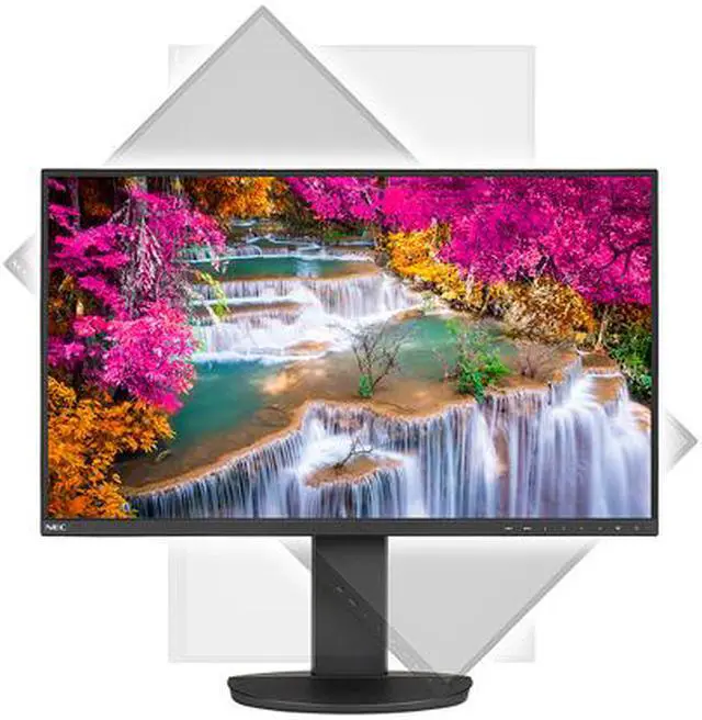 Alt view image 3 of 3 - NEC Display Solutions 27" IPS UHD 4K UHD Business-Class Desktop IPS Monitor w/ Ultra-Narrow Bezel and USB-C Charging 5 ms HDMI, DisplayPort, USB-C EA271U-BK