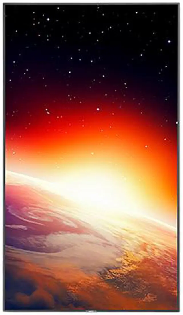 Alt view image 2 of 7 - NEC V654Q 65" Slim 4K Ultra HD LED Commercial LCD Display with Anti-Glare Screen, (Certified Cisco Compatible Display), Integrated Media Player, OPS/RPi Slot Capable, Local Dimming