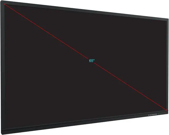 Alt view image 2 of 2 - NEC Display Solutions CB651Q-2 Black 65" USB IR touch UHD Collaborative Display w/ Software 300/m2 (Typical)
350cd/m2 (Max) 1200:1