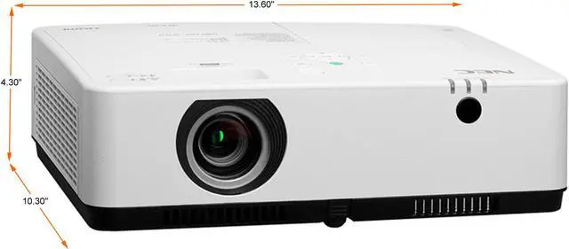 Alt view image 2 of 5 - NEC Display Solutions NP-ME453X LCD 4,500 Lumen, XGA 1024 x 768, 1.7x Zoom, LCD Classroom Projector
