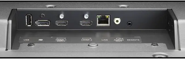 Alt view image 3 of 4 - NEC Display Solutions M491-AVT3 Black 49" 8ms 3840 x 2160 (4K) 1.07 Billion Colors LED LCD, UHD, High Haze, 24/7, 500nits, HDMI x2, DP x1, Accepts SDM-S or L, Full External Control, Rpi Compatible