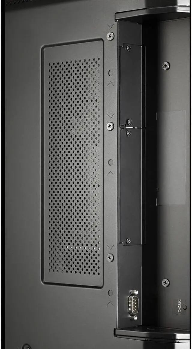 Alt view image 4 of 4 - NEC Display Solutions M491-AVT3 Black 49" 8ms 3840 x 2160 (4K) 1.07 Billion Colors LED LCD, UHD, High Haze, 24/7, 500nits, HDMI x2, DP x1, Accepts SDM-S or L, Full External Control, Rpi Compatible