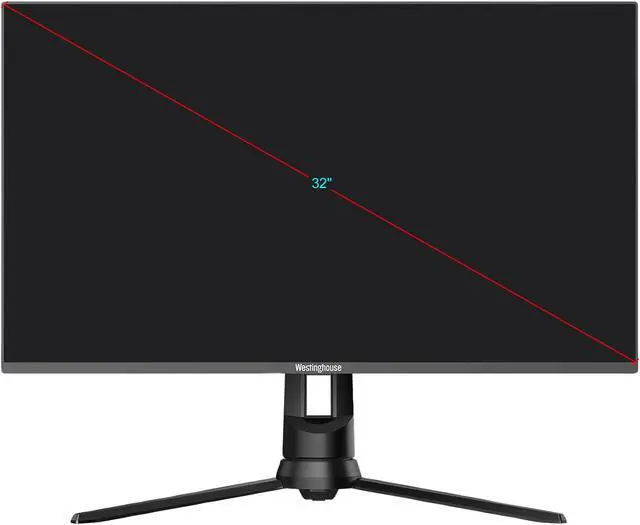 Alt view image 2 of 6 - Westinghouse WM32DX9019 32" WQHD 2560 x 1440 2K Resolution 144Hz HDMI DisplayPort AMD FreeSync Technology Flicker-Free Anti-Glare Widescreen Backlit LED Gaming Monitor