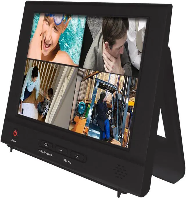 Main image of Night Owl NO-8LCD 8" LCD Security Monitor with Audio - Connects directly to your Cameras or DVR (2 Channels)