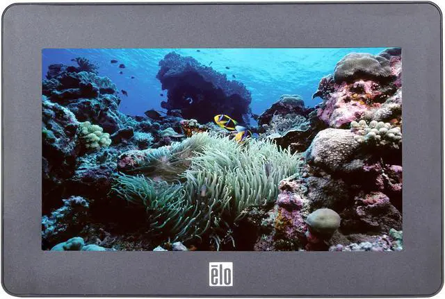 Alt view image 2 of 8 - ELO TOUCHSYSTEMS 0700L Black 7" USB AccuTouch Touchscreen Monitor 200 cd/m2 500:1