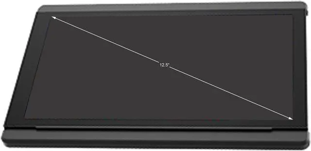 Alt view image 2 of 2 - Mobile Pixels 12.5" 60 Hz IPS FHD IPS Monitor Flat Panel DUEXLiteGREY