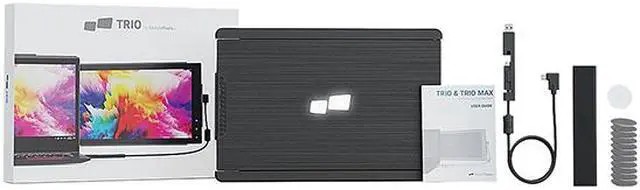 Alt view image 6 of 8 - Mobile Pixels TRIO 101-1003P01 12.5" Full HD 1920 x 1080 60 Hz USB Type-C, USB Type-A Triple Laptop Monitors