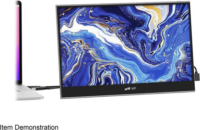 Alt view image 8 of 8 - Mobile Pixels Glance Pro 101-1008P01 15.6" Monitor,  1920 x 1080 Full HD OLED, 60 Hz, 16:9, USB Type-C, Mini-HDMI, Speaker
