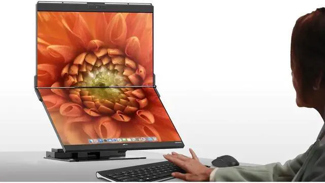 Alt view image 3 of 5 - Mobile Pixels Geminos 24" Webcam Full HD LCD Monitor - In-plane Switching (IPS) Technology - 1920 x 1080 - 250 Nit - 60 Hz Refresh Rate 116-1001P01