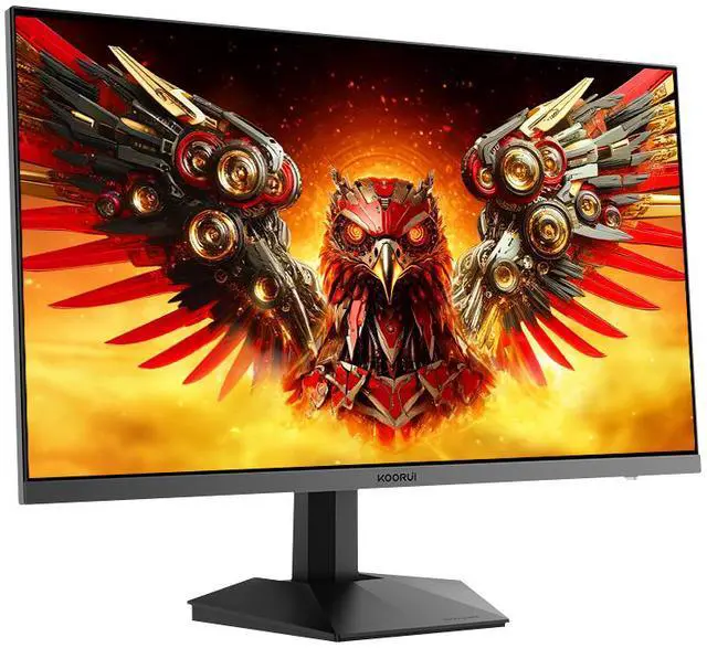 Alt view image 3 of 8 - KOORUI 27" 2560 x 1440 (2K) 200 Hz IPS Gaming Monitor FreeSync Premium (AMD Adaptive Sync) 95% DCI-P3 G2721P