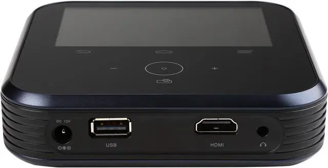 Alt view image 6 of 8 - ZTE SPro MF97W 854x480 WVGA 100 Lumens, Android 4.2 Touchscreen Interface, WiFi / Bluetooth, Mobile hotspot, HDMI / USB-A Inputs, Portable LED Projector