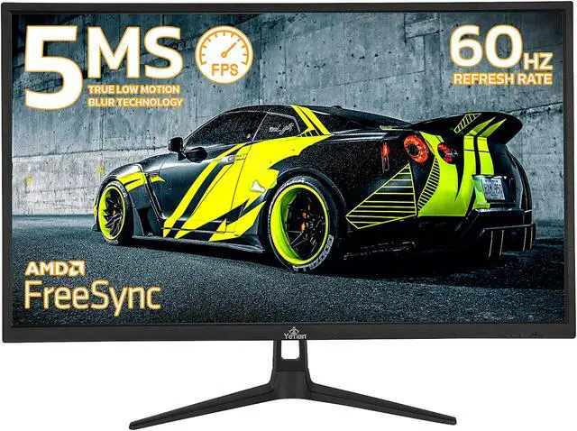 Alt view image 4 of 7 - YEYIAN ODRAZ 27" IPS Panel HDR 4K UHD Slim Bezel PC Gaming Monitor 3840x2160, 1 Billion Colors, Low Blue, 300cd/m2, 1000:1, 60Hz, 5ms, 16:9, 178°, G-Sync, FreeSync, DP/HDMI/USB, Speakers, VESA, Tilt