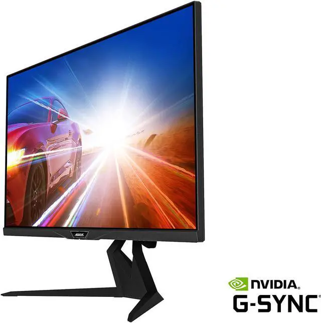 Alt view image 4 of 9 - AORUS FI32Q 32" 165Hz HBR3, G-SYNC Compatible SS IPS Gaming Monitor, Exclusive Built-in ANC, KVM, QHD 2560x1440 (2K), 1ms (GTG), HDR, 94% DCI-P3, 1 x DisplayPort 1.4, 2 x HDMI 2.0, 2 x USB 3.0, 1 x USB C