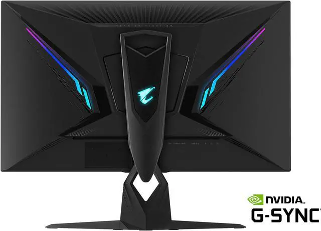 Alt view image 5 of 9 - AORUS FI32Q 32" 165Hz HBR3, G-SYNC Compatible SS IPS Gaming Monitor, Exclusive Built-in ANC, KVM, QHD 2560x1440 (2K), 1ms (GTG), HDR, 94% DCI-P3, 1 x DisplayPort 1.4, 2 x HDMI 2.0, 2 x USB 3.0, 1 x USB C