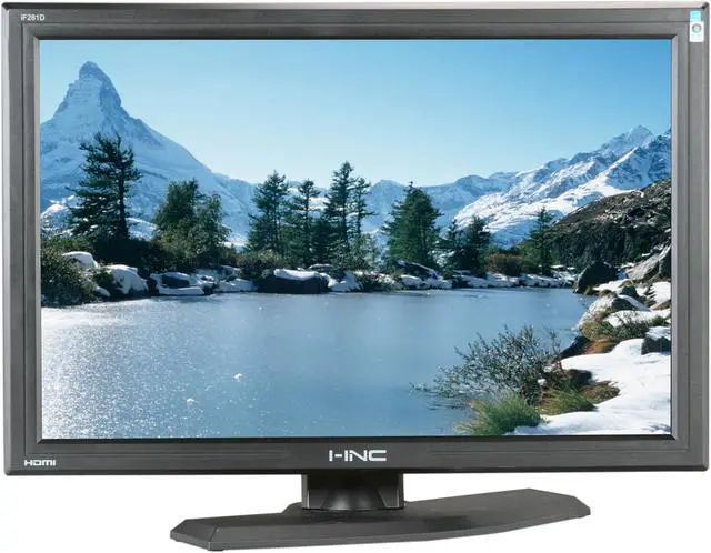 Alt view image 7 of 9 - i-inc iF-281DPB Black 27.5" 3ms HDMI Widescreen LCD Monitor 500 cd/m2 2400:1 Built-in Speakers
